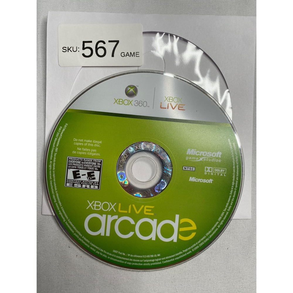 Xbox Live Arcade Compilation Disc Xbox 360